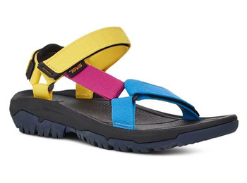 Teva Hurricane XLT2 W Sandale Bleu/Fuchsia/Jaune