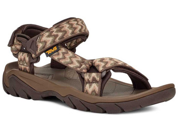 Sandale Teva Terra Fi 5 Beige/Marron/Vert