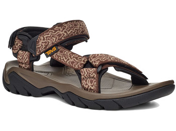 Sandalia Teva Terra Fi 5 Marron / Beige