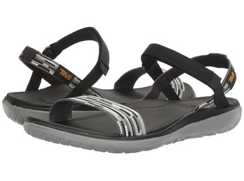 Sandalia Teva W Terra Float Nouveau Noir/Gris