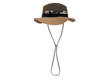 Sombrero Buff Boney Beige/Noir/Vert