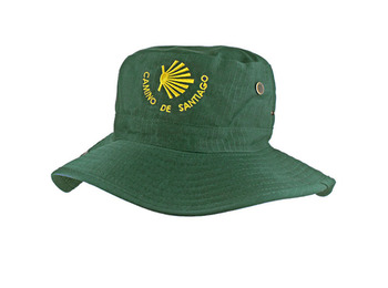 Sombrero Estrela Caminho de Santiago Verde