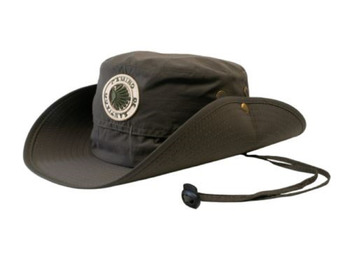Chapeau imperméable vert du Camino de Santiago