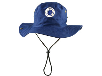 Chapeau Safari Pétoncle Camino de Santiago Bleu marine