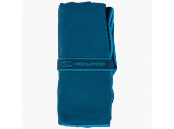 Serviette de voyage en microfibre Highlander Bleu