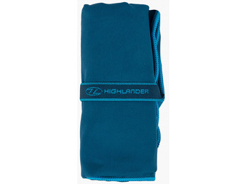 Serviette de voyage en microfibre Highlander XL Bleu