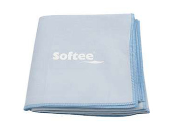 Serviette softee Body 180 x 100 cm. Bleu