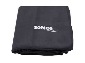 Serviette softee Body 180 x 100 cm. Noir
