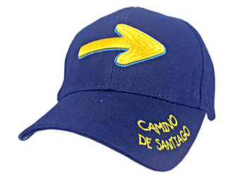 Visera Flecha Chemin de Santiago Bleu Marine
