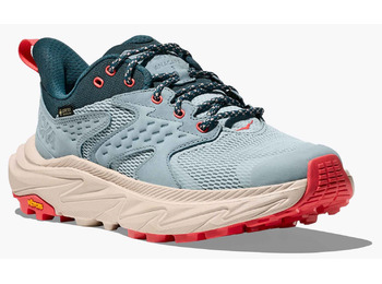 Chaussures Hoka Anacapa 2 Low GTX W Bleu/Corail