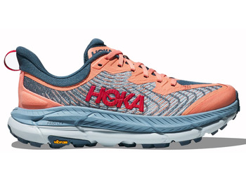 Chaussure Hoka Mafate Speed 4 W Gris/Rose