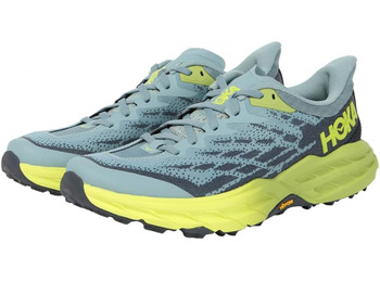 Chaussure Hoka Speedgoat 5 Gris/Lime