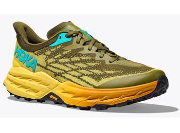 Chaussure Hoka Speedgoat 5 vert/citron vert