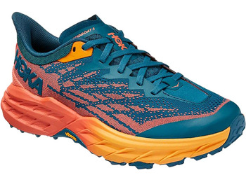 Chaussure Hoka Speedgoat 5 W Bleu/Corail