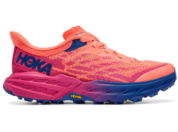 Chaussure Hoka Speedgoat 5 W Corail/Violet