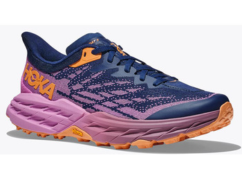 Chaussure Hoka Speedgoat 5 W Bleu Marine/Fuchsia