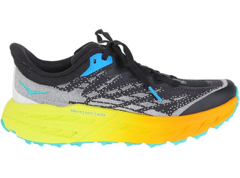 Chaussure Hoka Speedgoat 5 W Nonir/Jaune/Orange