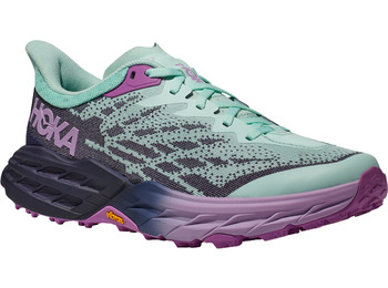 Chaussure Hoka Speedgoat 5 W Turquoise/Mauve