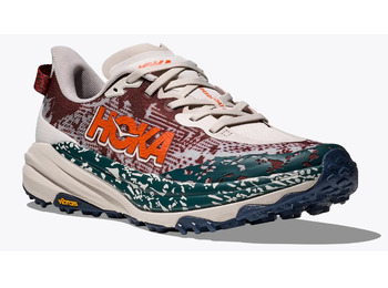 Chaussure Hoka Speedgoat 6 Marron/Blanc/Pétrole