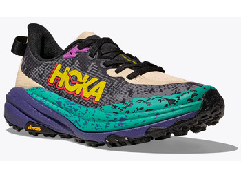 Chaussure Hoka Speedgoat 6 Gris/Vert/Violet