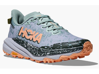Chaussures Hoka Speedgoat 6 GTX W Jade/Corail