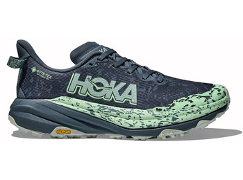 Chaussure Hoka Speedgoat 6 GTX W Marine/Vert