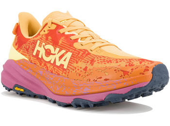 Chaussure Hoka Speedgoat 6 Rouge/Orange/Mauve