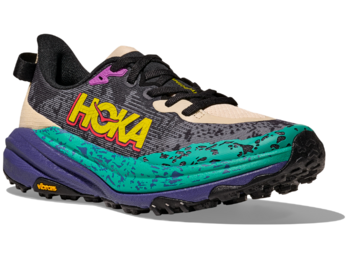 Baskets Hoka Speedgoat 6 W Gris/Vert/Violet