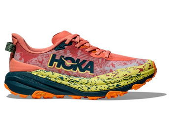 Baskets Hoka Speedgoat 6 W Saumon/Jaune