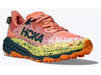 Baskets Hoka Speedgoat 6 W Saumon/Jaune