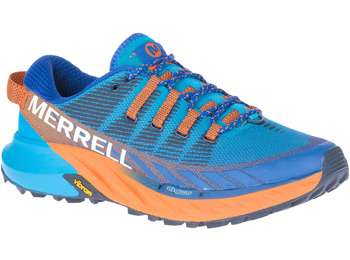 Chaussure Merrell Agility Peak 4 Bleu/Orange