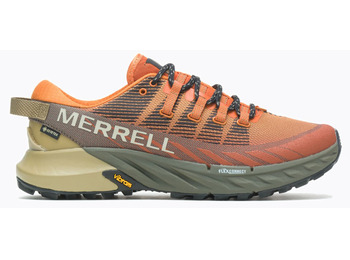 Chaussure Merrell Agility Peak 4 GTX Orange/Olive