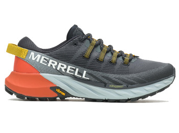 Chaussure Merrell Agility Peak 4 Nonir/Gris/Jaune