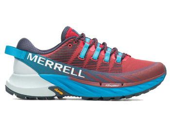 Chaussures Merrell Agility Peak 4 Rouge/Bleu