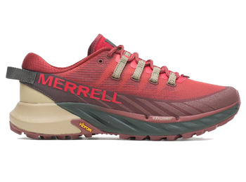 Chaussures Merrell Agility Peak 4 Rouge/Beige