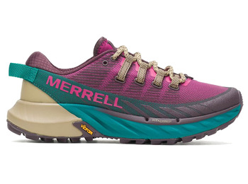Chaussures Merrell Agility Peak 4 W Fuchsia/Aigue-marine