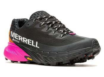 Chaussure Merrell Agility Peak 5 GTX Noir/Rose/Orange