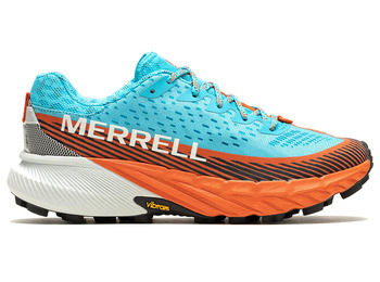 Chaussures Merrell Agility Peak 5 W Bleu/Orange