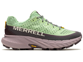 Chaussures Merrell Agility Peak 5 W Vert/Grenat