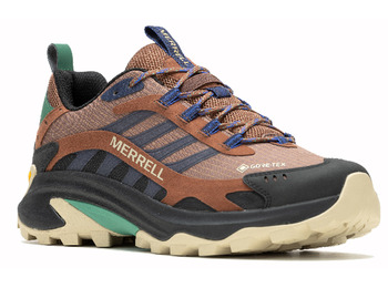 Chaussure Merrell Moab Speed 2 GTX Marron/Noir/Bleu