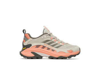 Zapatilla Merrill Moab Speed 2 GTX W Ceniza/Coral