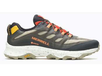 Chaussure Merrell Moab Speed GTX Marron/Noir/Rouge
