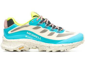 Chaussure Merrell Moab Speed GTX W Beige/Bleu