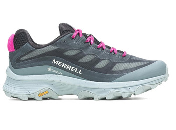 Chaussure Merrell Moab Speed GTX W Noir/Gris/Fuchsia