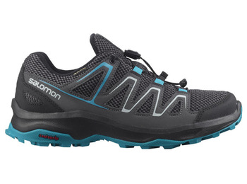 Chaussure Salomon Custer GTX W Noir/Bleu
