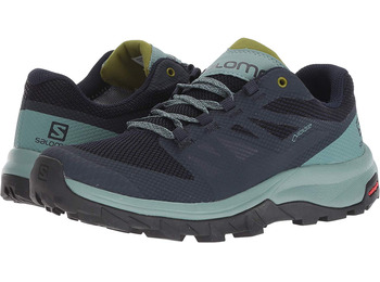 Zapatilla Salomon Grande ligne GTX W Marino/Verde