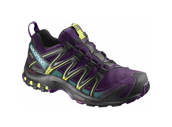 Zapatilla Salomon XA PRO 3D GTX W Violet/Amarillo