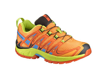 Zapatilla Salomon XA PRO 3D Enfant Naranja/Azul/Lima