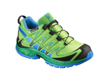 Zapatilla Salomon XA PRO 3D CS WP J vert/bleu