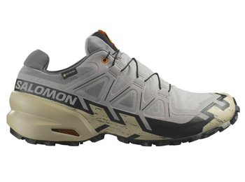 Chaussures Salomon Speedcross 6 GTX Gris/Beige